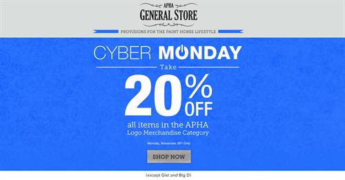 Cyber Monday Deals at APHA General Store- Gifts For the Horse Lover in Your Life