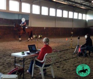 4-8-week rider fitness testing set-up on runway. Photo courtesy of ISES.