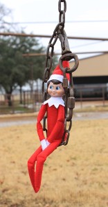 Hot Walker Elf- Wheeee! Turn on the hot walker and let this adventurous elf go for a spin.