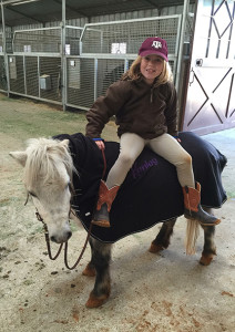 Addy sold Jake to a family with twins who lost their pony due to colic.