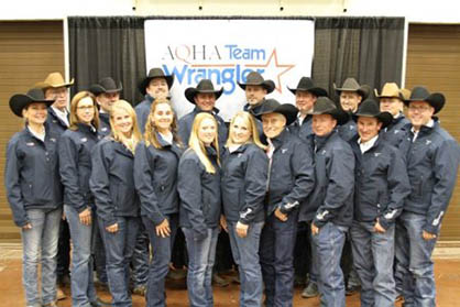 Congrats 2016 AQHA Team Wrangler!