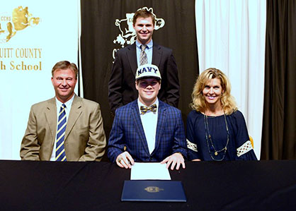 #National Signing Day- Congratulations Chase Parrish on Signing With US Navy!