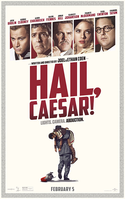 Star-Studded Coen Brothers Comedy, “Hail, Caesar!,” Receives High Marks For Treatment of Animal Actors