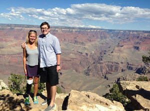 When Amy isn't riding horses she can be found enjoying other outdoor activities like hiking and 