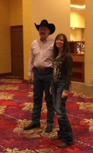Bill and Jennifer Horton at the 2016 AQHA Convention, on the other side of the lens for once. Photo courtesy of Candace Jussen. 