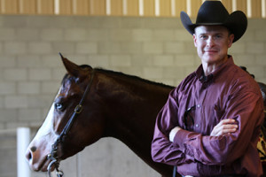 Sean McBurney, Image courtesy of Cactus Reining Classic.