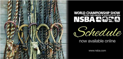 2016 NSBA World Show Schedule Now Online