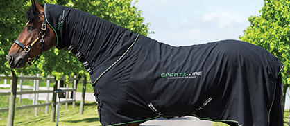 New Product- Sportz-Vibe Massage Blanket For Horses