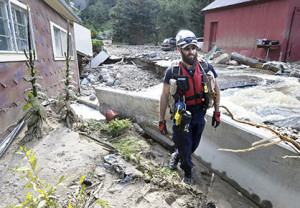 Colorado Floods. Image courtesy of American Humane Association.