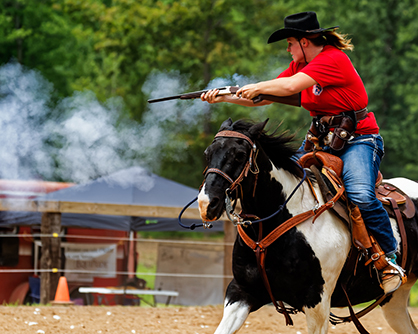 Can Your Horse Do This !?! The Outbuck Riders