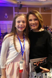 Me and Michelle Bachman. Photo courtesy of Tatum Richey.