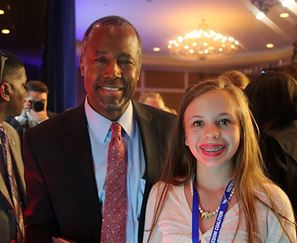 Chatting American Quarter Horses With Dr. Ben Carson and Michelle Bachman!