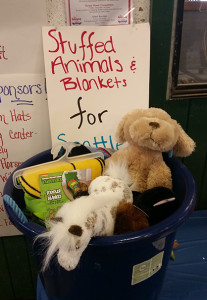 Youth Club Stuffed Animal and Blanket Drive for Seattle Childrens