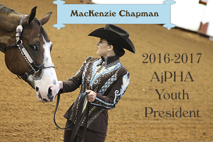 MacKenzie Chapman Takes the Reins as AjPHA Youth President 2016-2017
