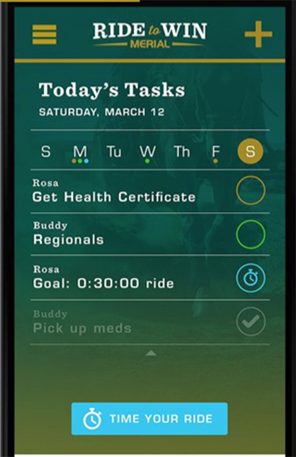 Merial Launches New iPhone App For Horse Owners Who Train and Compete