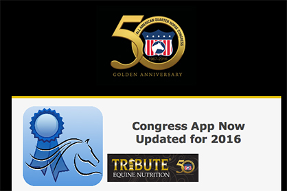 All American Quarter Horse Congress App Updated For 2016