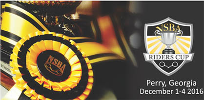 NSBA Riders’ Cup to be Held With Georgia Classic, Nov. 30th-Dec. 4th
