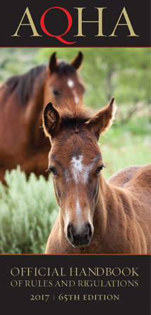 2017 AQHA Rulebook Now Online