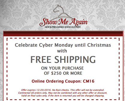 Celebrate Cyber Monday Until Christmas with Show Me Again