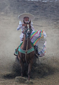 Inside the exhibit, guests take a cultural tour that explores the rich traditions surrounding the charro. (Photo Credit: Jim Jennings.)