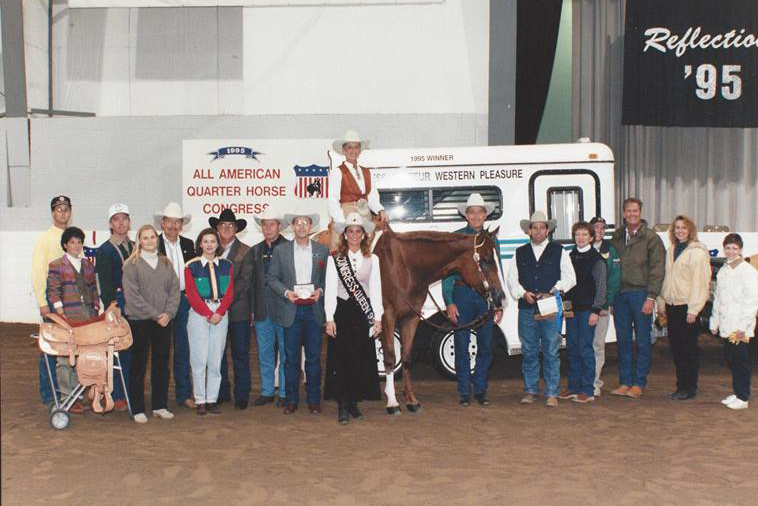 In Loving Memory of AQHA World and Congress Champion He’s Just To Sharp (1988-2017)