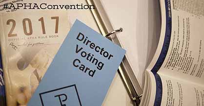 23 Rules Passed at 2017 APHA Convention