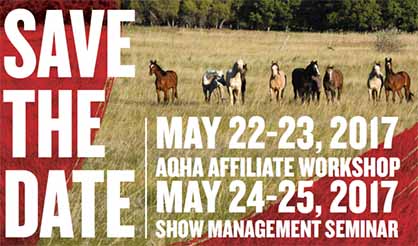 AQHA’s Know to Grow Affiliate Workshop- May 22-25
