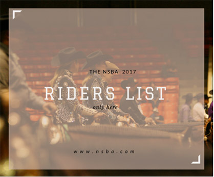 Find Out Where You Stand on NSBA’s 2017 Riders’ List