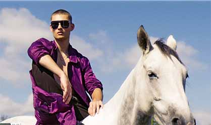 Horses Play Starring Role in Versace Spring 2017 Ad Campaign