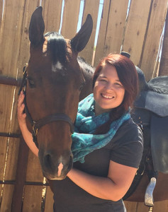 Ericka and Cookie. Photocourtesy of Haylee Brock.