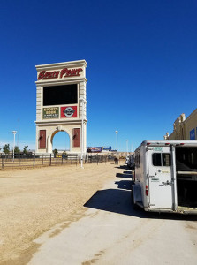 The infamous trailer line. Photo courtesy of Dr. Kelly Cummins.