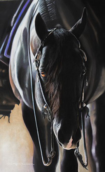 Signature Piece For America’s Horse in Art Features Joni Beinborn