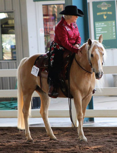 Reining and Ranch Riding entries saw a big boost this year.