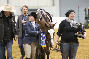 Meghan Tierney with Pretty Assets at the 2016 Quarter Horse Congress.