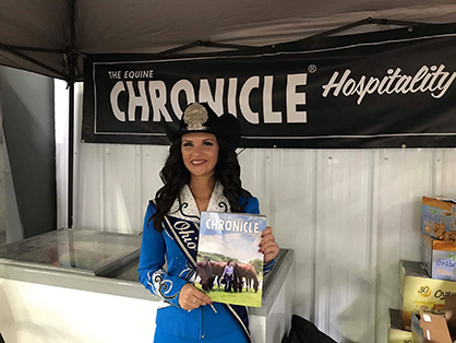 Visit The Equine Chronicle Hospitality Tent at The Buckeye Classic!