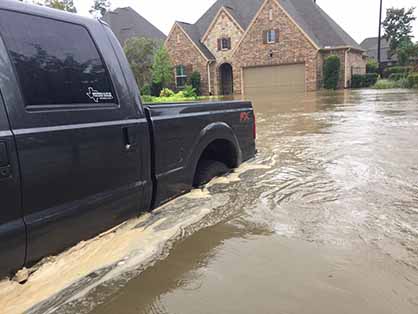 Horse Folks Near Houston Brace For More Rain as Hurricane Harvey Refuses to Quit