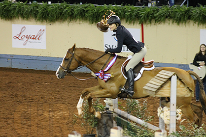 Big Winners in Over Fence Classes at 2017 AQHA Youth World Show