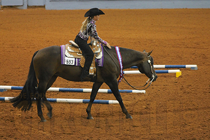 13-Year-Old Isabella Himes Rides Assets Miss Reba to Win L2 Trail at Her First AQHYA World
