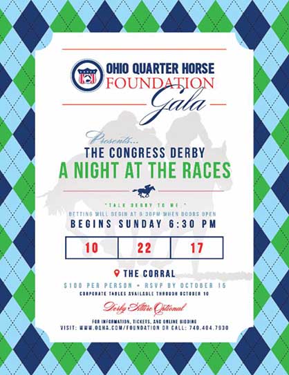 The QH Congress Derby- A Night at the Races!