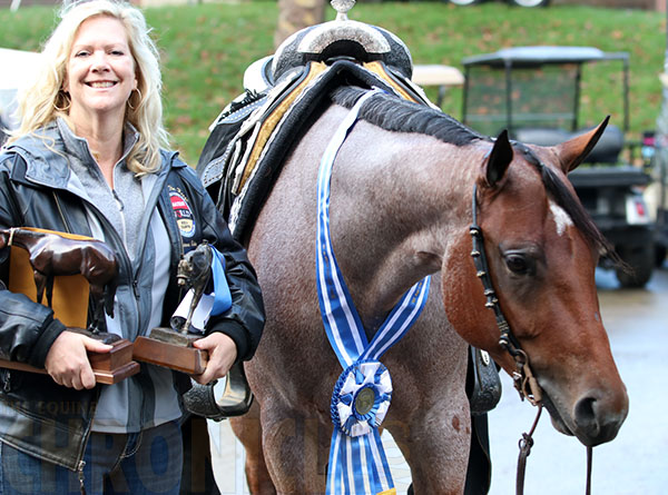 Blake Weis and Cool Cruzen Lady Score 225 to Win L1 Western Riding