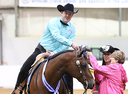 Jeff Johns Wins Congress Championship AND Reserve in Amateur Western Riding
