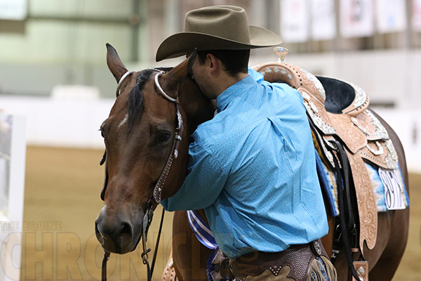 Diana Davidson/My Vital Valentine Win Select Western Riding, Trevor Johns/Lopin For A Chex Win L1 Amateur Western Riding