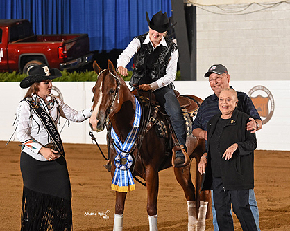Katsy Leeman Wins Big- 3 Congress Championships in Reining With 2 Different Horses