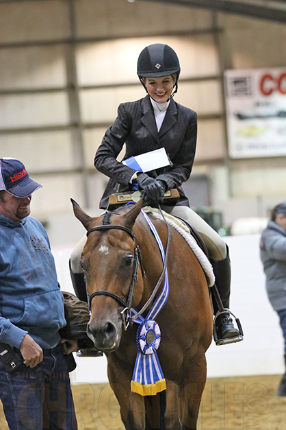 10/25- 2017 QH Congress- 12-14 Hunter Under Saddle, 15-18 Hunter Under Saddle