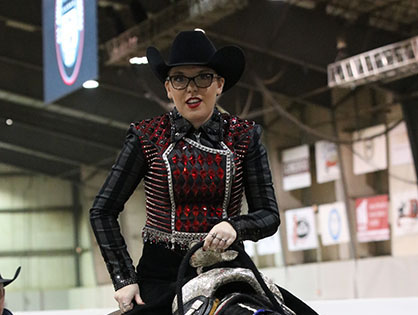 Natasha Blanchard and Made N The Shade Win Congress 3-Year-Old Ltd. Non Pro WP Futurity