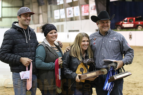 Congress Champion AND Reserve Champion For Bonnie Sheren in Senior Trail