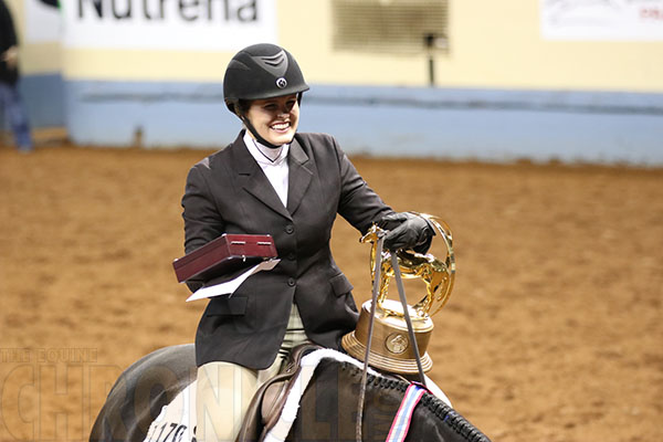Julie Kirsch and The Only Story Win Amateur Equitation During First Trip to AQHA World