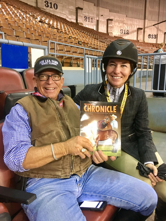 Around the Rings at the 2017 AQHA World, Nov 6 with the G-Man