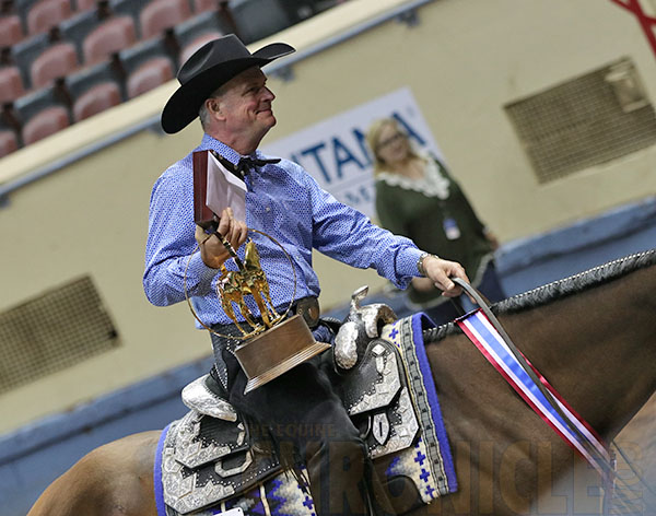 Rusty Green and For Only Night Only Win Junior Western Pleasure