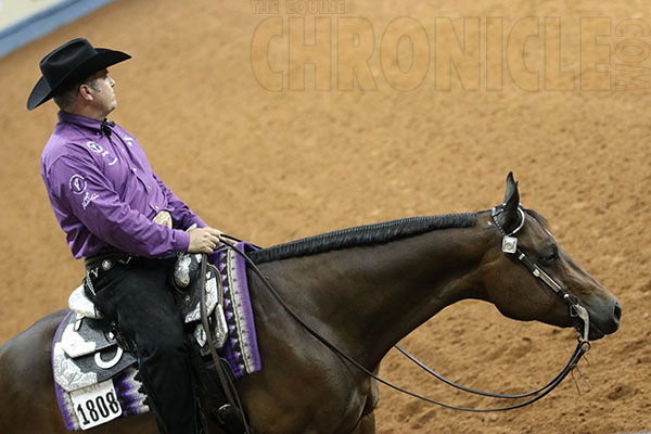 Jason Martin and Heza Radical Zip Score 240 to Win Senior Western Riding